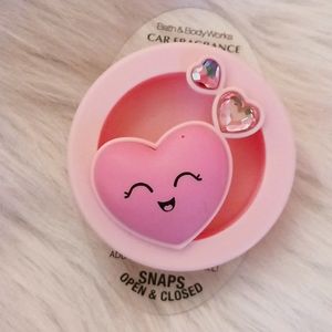 Bath & Body Works Heart Visor Clip